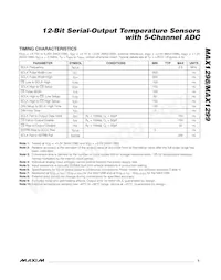 MAX1299CEAE+T Datasheet Page 5