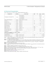 MAX31820SLMCR+T Datasheet Page 3