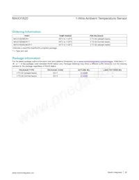 MAX31820SLMCR+T Datasheet Page 20