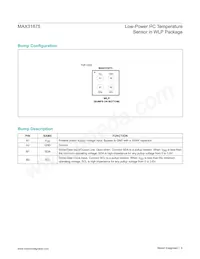 MAX31875R0TZS+ Datasheet Page 6