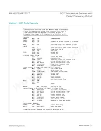 MAX6576LZUT+T Datasheet Page 7