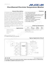 MAX6602UE9A+T Datenblatt Cover