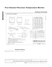 MAX6602UE9A+T Datasheet Pagina 18