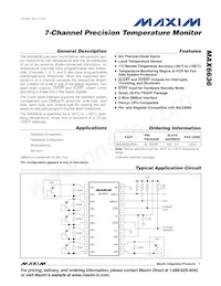 MAX6636UP9A+T Datasheet Cover