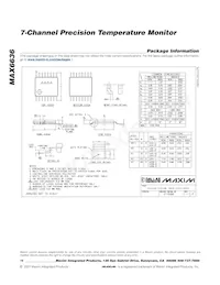 MAX6636UP9A+T Datasheet Page 18
