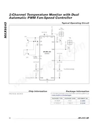 MAX6640AEE+TG075 Datasheet Pagina 20