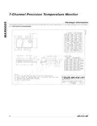 MAX6689UP34+T Datasheet Page 18