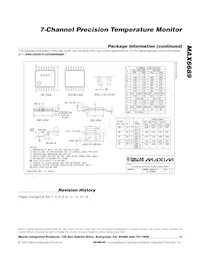MAX6689UP34+T Datasheet Page 19