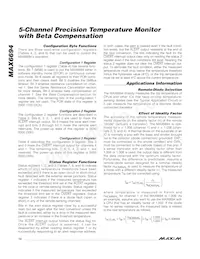 MAX6694TE9A+T Datasheet Page 12