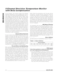 MAX6694TE9A+T Datasheet Page 16