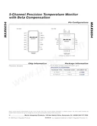 MAX6694UE9A+TG05 Datasheet Pagina 18