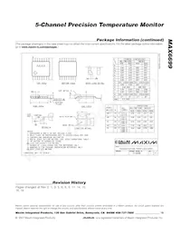 MAX6699UE99+T Datasheet Page 19