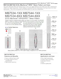 MB7584-831 Datasheet Pagina 13