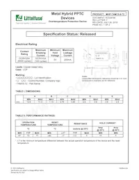 MHP-TAM15-9-72 Datasheet Copertura