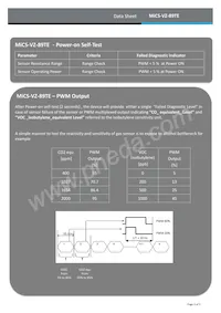 MICS-VZ-89TE Datasheet Pagina 3