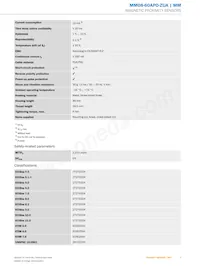 MM08-60APO-ZUA Datasheet Page 3