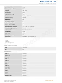 MM08-60APS-ZUK Datasheet Page 3