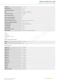 MM12-60ANS-ZCK 데이터 시트 페이지 3