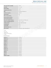 MM18-70APS-ZUK 데이터 시트 페이지 3