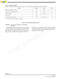 MMA1213EG Datasheet Page 2