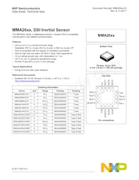 MMA2612KGCWR2 Datasheet Cover