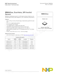 MMA6525KCWR2 Datasheet Cover