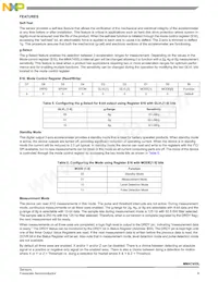 MMA7455LT Datasheet Page 9
