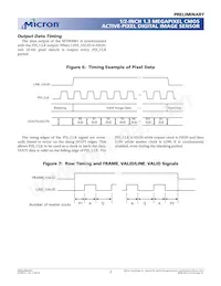MT9M001C12STC-TP Datasheet Page 7