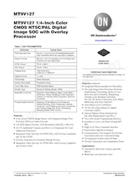 MT9V127IA3XTC-DP1 Datasheet Cover