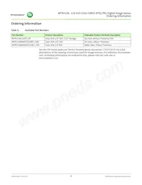 MT9V136C12STC-DR Datasheet Page 4