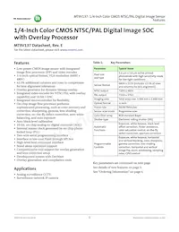MT9V137C12STC-DP Datenblatt Cover