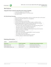 MT9V138C12STC-DR Datasheet Page 3