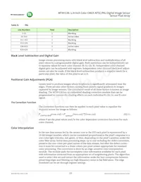 MT9V138C12STC-DR Datasheet Pagina 23