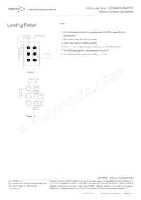 MXC6255XC Datasheet Page 6