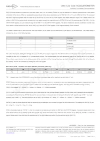 MXC6255XC Datasheet Page 12