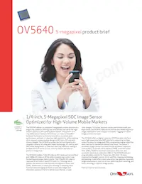 OV05640-A71A Datasheet Cover
