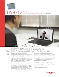 OV09712-V28A Datenblatt Cover