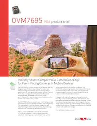OVM7695-RYEH數據表 封面