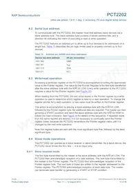 PCT2202UKZ Datasheet Page 13
