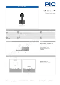 PLS-031B-6PAI Datasheet Page 2