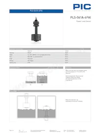 PLS-041A-6PAI Datasheet Page 2