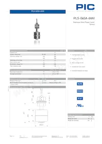 PLS-045A-6VAI數據表 封面