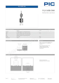 PLS-045B-3VAI Datasheet Pagina 2