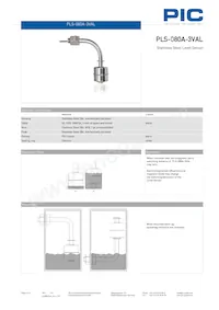 PLS-080A-3VAL Datasheet Page 2