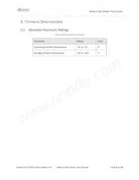 RBS301-TEMP-NOP-US Datasheet Page 6