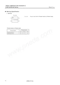 S-5813A-I4T1U Datasheet Page 14