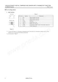 S-5852ABCBC-A8T1U4 Datasheet Page 4