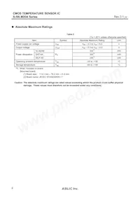 S-58LM20A-N4T1G Datasheet Page 6