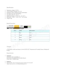 SEN0227 Datasheet Page 2