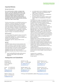 SHTC3 Datasheet Page 13